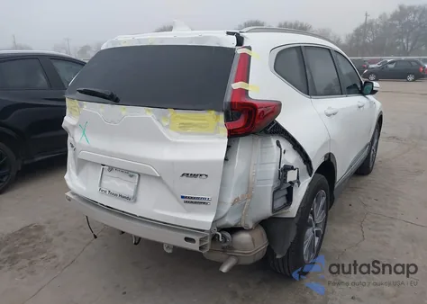 2020 Honda Cr-V Hybrid Touring из США, поврежденный, VIN 7FART6H95LE018508